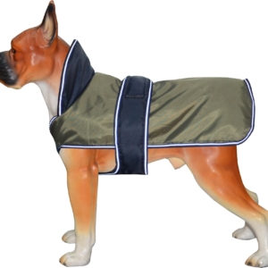 Dog Coat with D Pattern