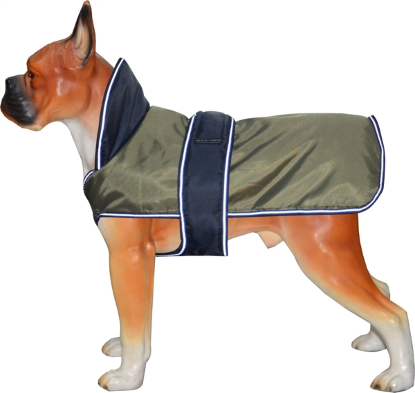 Dog Coat with D Pattern