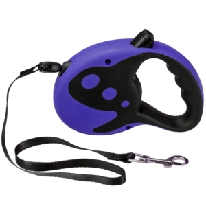 Playful Pets Retractable Dog Lead 10ft/3m 10KG Blue