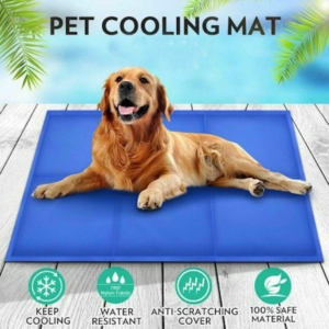 SELF COOLING COOL GEL MAT PET DOG CAT HEAT RELIEF NON-TOXIC SUMMER 40CM X 30CM