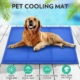 SELF COOLING COOL GEL MAT PET DOG CAT HEAT RELIEF NON-TOXIC SUMMER 40CM X 30CM